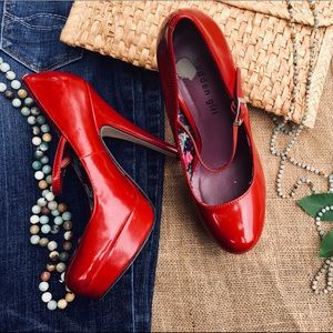 “Madden Girl” Red Mary Jane Style Heels